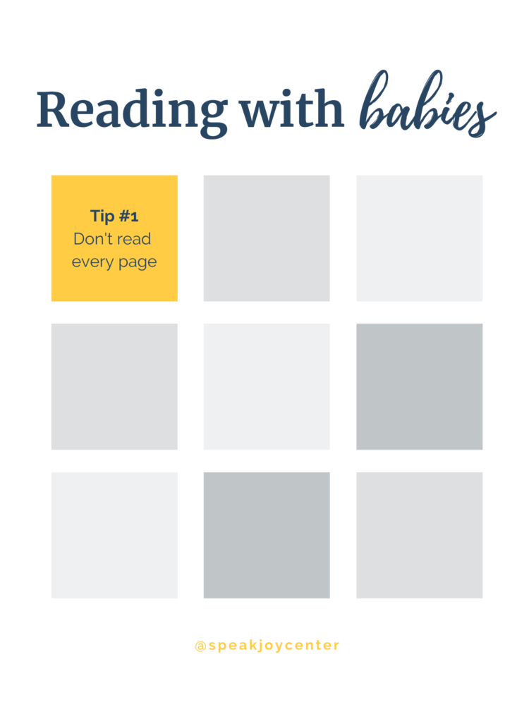 Reading with Babies: Tip #1