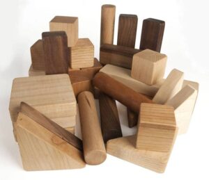 wood blocks